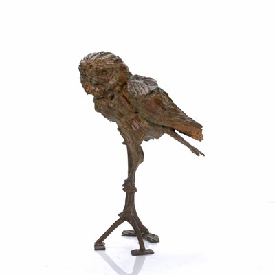 Lot 484 - Claire Norrington (b.1969) 'Little owl...