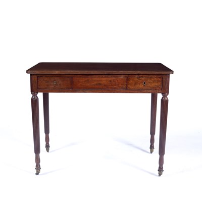 Lot 3 - Mahogany side table Early 19th Century, with...