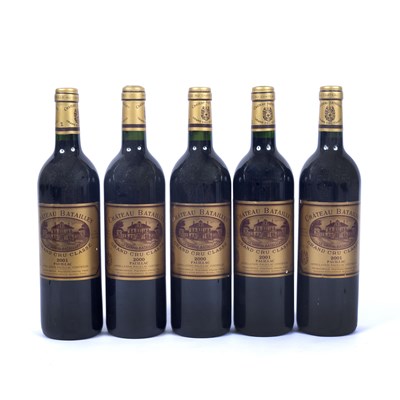 Lot 637 - Two bottles of Chateau Batailley Grande Cru...