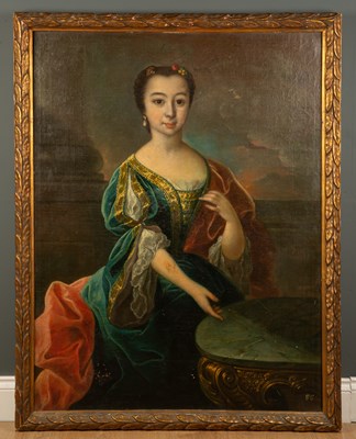 Lot 334 - An 18th century portrait