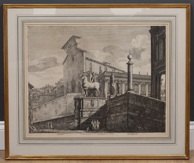 Lot 178 - Luigi ROSSINI (1790 - 1857) 'Veduta di fianco...