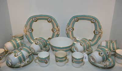 Lot 395 - Davenport tea and coffee set each piece...