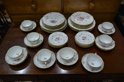 Lot 400 - Collection of Meissen porcelain German, each...