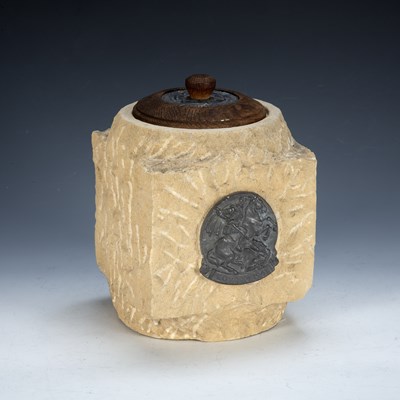 Lot 403 - WWII stone jar from the Houses of Parliament...