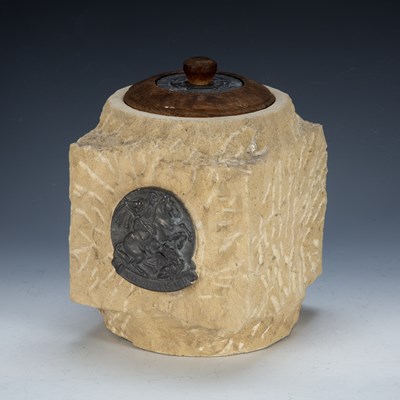 Lot 403 - WWII stone jar from the Houses of Parliament...