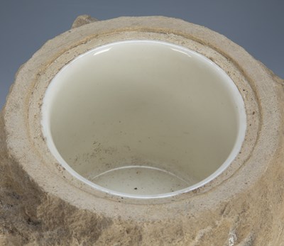 Lot 403 - WWII stone jar from the Houses of Parliament...