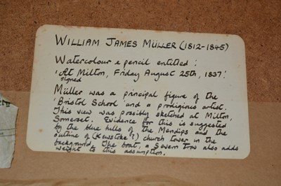 Lot 109 - William James Muller (1812-1845) Boat yard and...