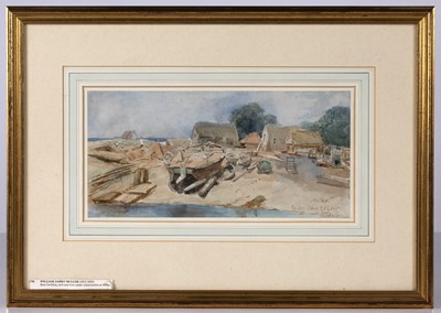 Lot 109 - William James Muller (1812-1845) Boat yard and...