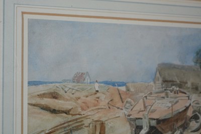 Lot 109 - William James Muller (1812-1845) Boat yard and...