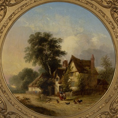 Lot 466 - Samuel David Colkett (1806-1863) A mother and...