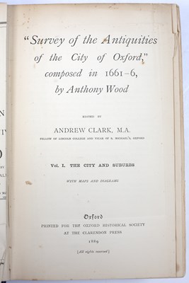 Lot 636 - Wood (Anthony) (1632-1695) Oxford Antiquary...