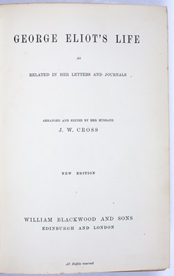 Lot 643 - The Works of George Eliot (Mary Ann Evans 1819-...