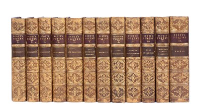 Lot 611 - Scott (Sir Walter) The Poetical Works. 12 vols....