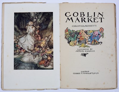 Lot 740 - Rossetti (Christina) 'Goblin Market'. Arthur...