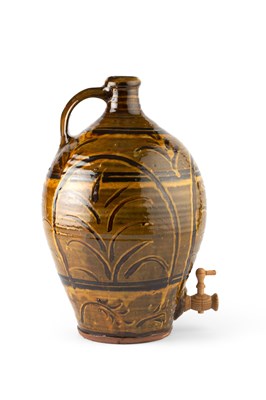 Lot 671 - Doug Fitch (b.1964) Large flagon slipware...