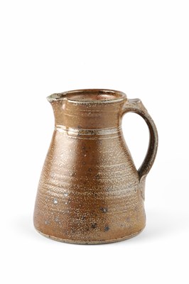 Lot 608 - Sarah Walton (b.1945) Coffee pot salt glaze...