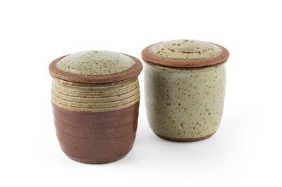 Lot 519 - Richard Batterham (1936-2021) Two small lidded...