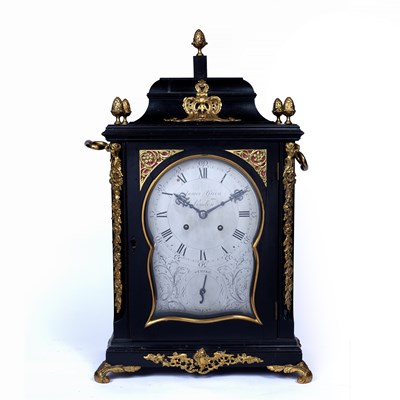 Lot 15 - James Green, London: An 18th century ebonised...