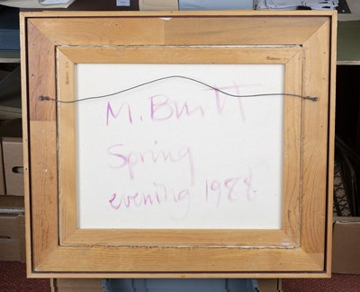 Lot 246 - Marcia Burtt (b.1941) Spring Evening, 1988...
