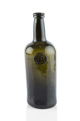 Lot 78 - A sealed wine bottle, cylinder, seal stamped J....