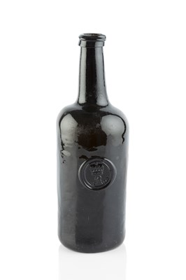 Lot 85 - A sealed wine bottle, cylinder, seal stamped...