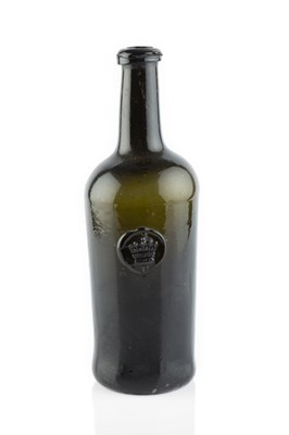 Lot 89 - A sealed wine bottle, cylinder, seal stamped...