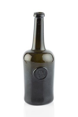 Lot 90 - A sealed wine bottle, seal stamped W.C.G....