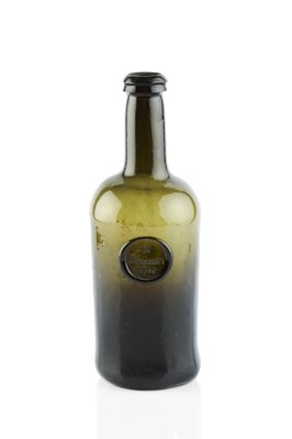 Lot 95 - A sealed and dated wine bottle, cylinder, seal...