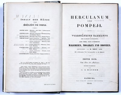 Lot 470 - Roux (Henri) 'Herculanum und Pompeji'....