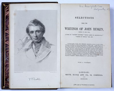Lot 472 - Ruskin (John) 'The Mystery of Life and It's...