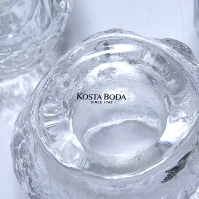 Lot 399 - Ann Wärff (b.1937) for Kosta Boda three glass...