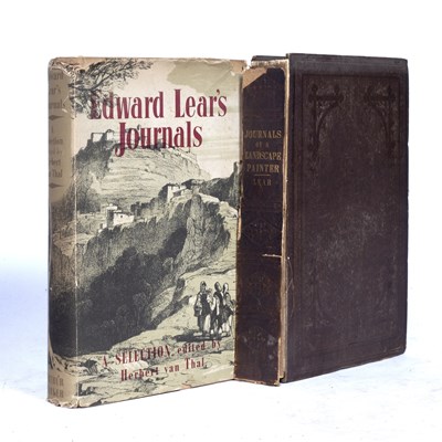 Lot 509 - Lear (Edward) (1812-1888) 'Journals of a...