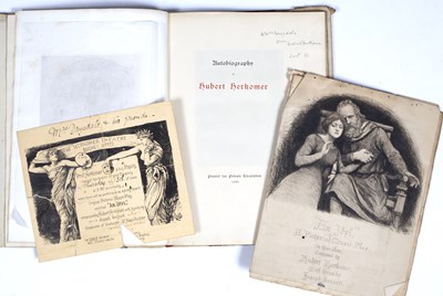 Lot 523 - Herkomer (Hubert) Autobiography. Privately...