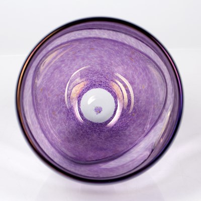 Lot 402 - Robert Held (Contemporary) studio glass purple...