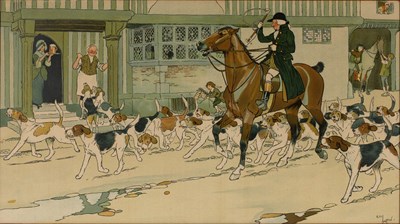 Lot 210 - Cecil Aldin (1870-1935) 'Untitled' pair of...