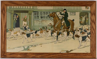Lot 210 - Cecil Aldin (1870-1935) 'Untitled' pair of...