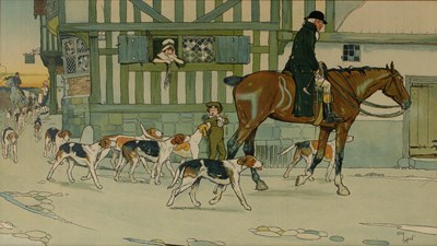 Lot 210 - Cecil Aldin (1870-1935) 'Untitled' pair of...