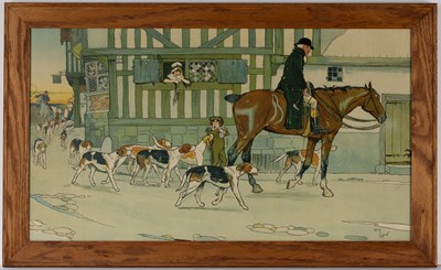 Lot 210 - Cecil Aldin (1870-1935) 'Untitled' pair of...