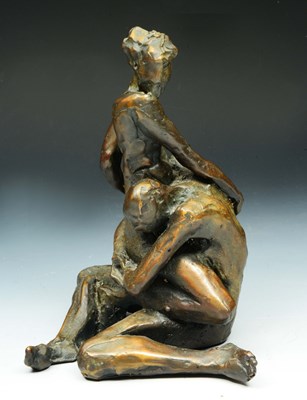 Lot 446 - Selma McCormack (b.1943) Lovers 5/09, signed...