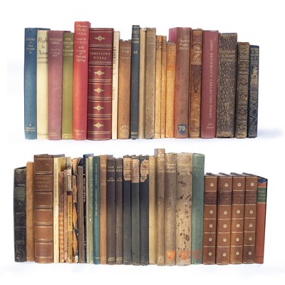 Lot 545 - 19th/20th century Poetry. A collection of...