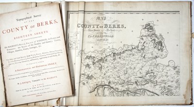 Lot 561 - Rocque (John) Cartographer (1709-1762) 'A...