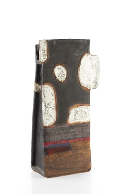 Lot 590 - Robin Welch (1936-2019) Large slab vessel...