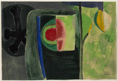 Lot 310 - Derrick Greaves (1927-2002) Orchard, 1961...