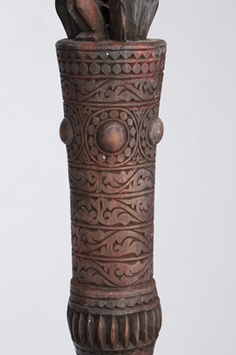 Lot 311 - Oceanic art interest, a magic staff, Batak...