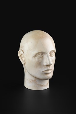 Lot 636 - Glenys Barton (b.1944) Head, 1980 porcelain,...