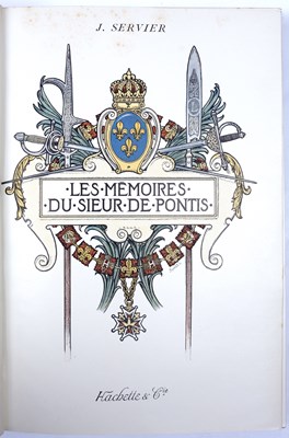 Lot 586 - Servier (J). Mémoires du Sieur de Pontis'....