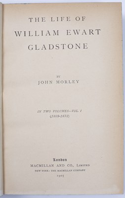 Lot 589 - Morley (John) The Life of William Ewart...