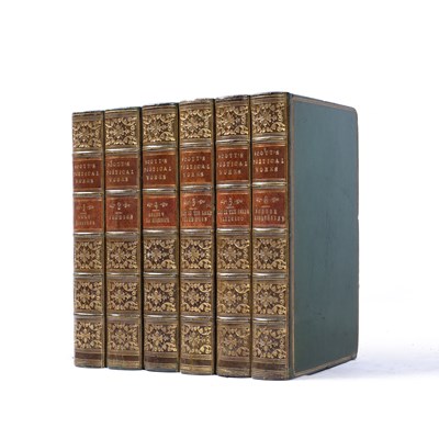 Lot 590 - Scott (Sir Walter) Poetical Works. 6 vols....