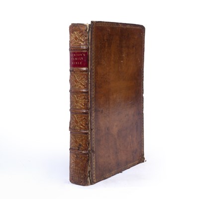 Lot 598 - The Complete Family Bible. Rev. Samuel Newton....