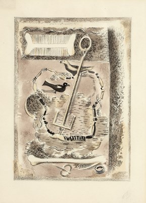 Lot 57 - Paul Nash (1889-1946) Tokens signed with...